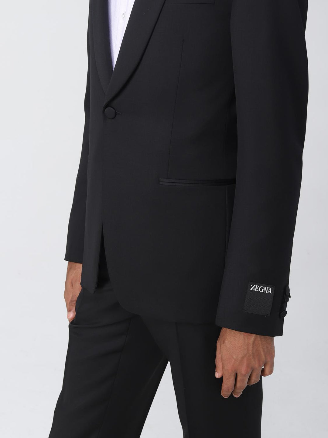 Zegna Suit Men Black
