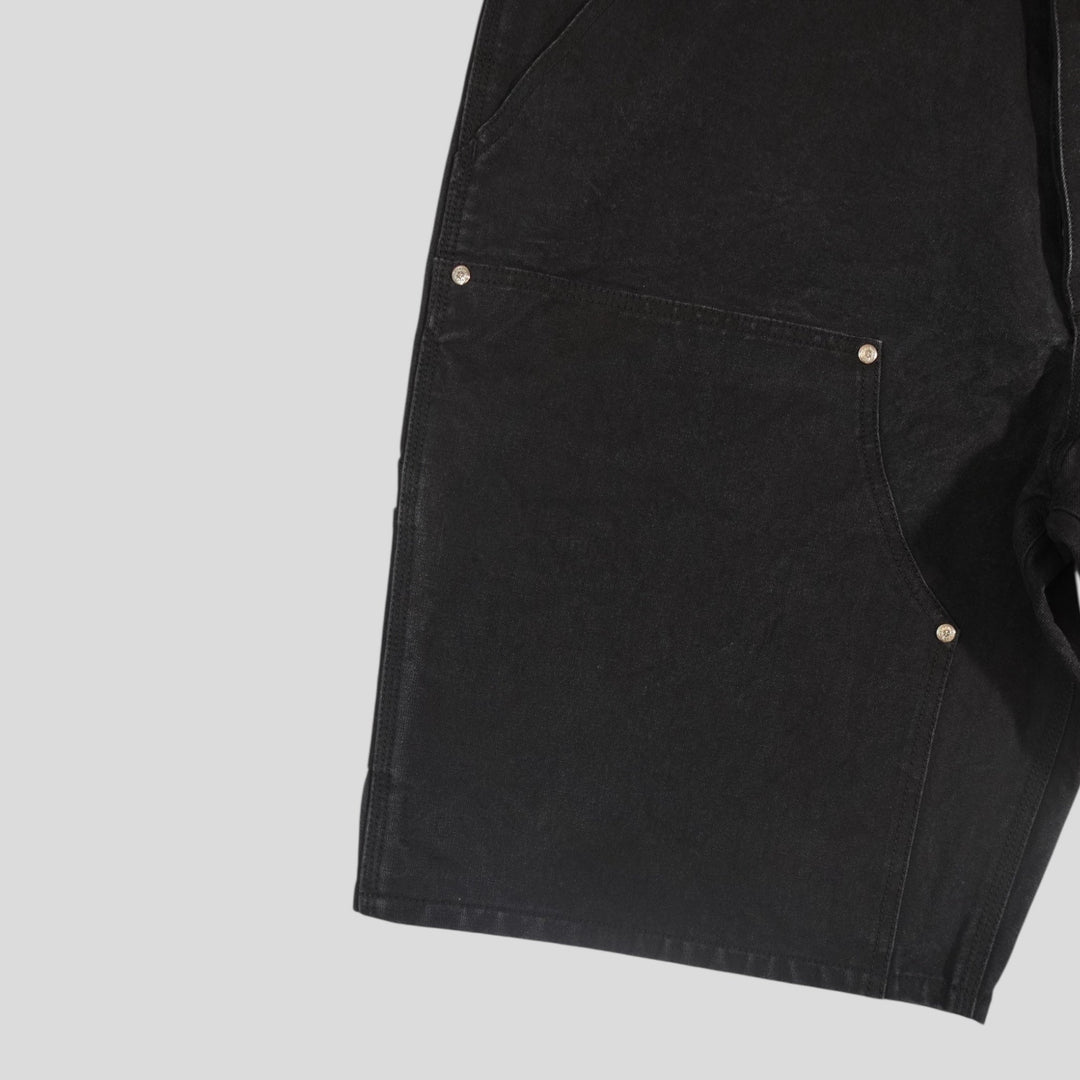 Chrome Hearts 13 Cross Patch Carpenter Shorts in Black