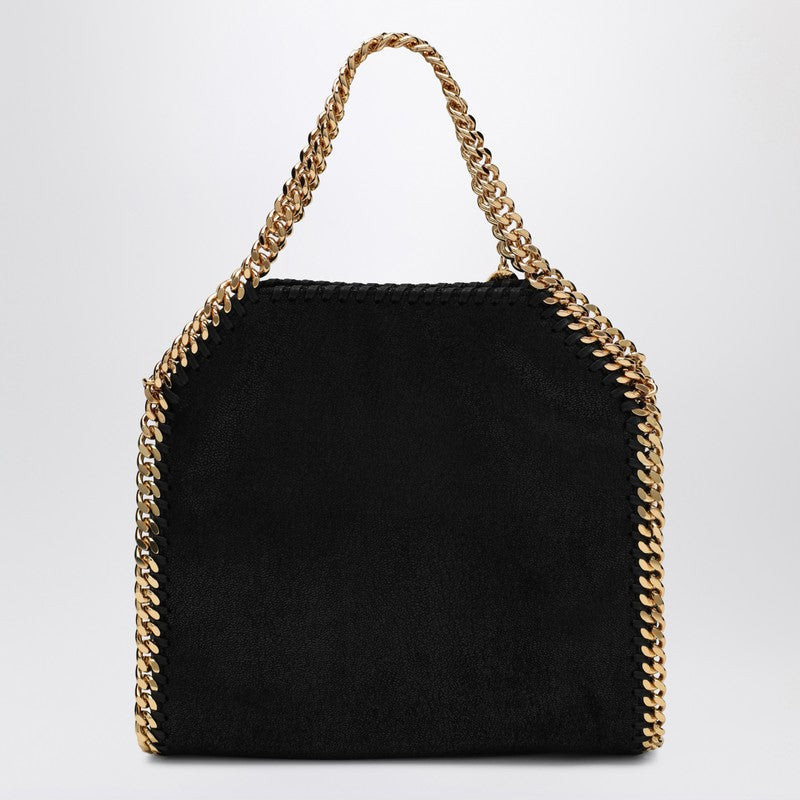 Stella Mccartney Black/Gold Falabella Mini Tote Bag Women