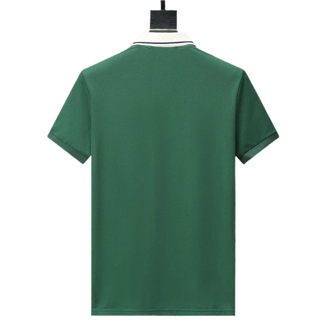 Gucci Green T-shirt with a collar