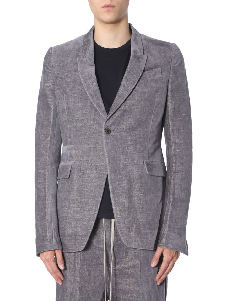 Rick Owens Men Single-Breasted Jacket