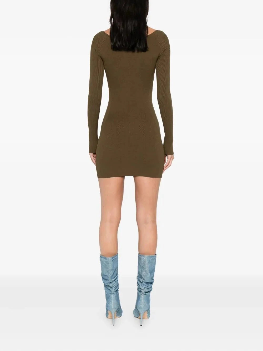 Diesel Women `M-Vera` Off-The-Shoulder Dress In Ribbed Knit