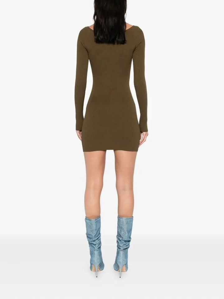 Diesel Women `M-Vera` Off-The-Shoulder Dress In Ribbed Knit