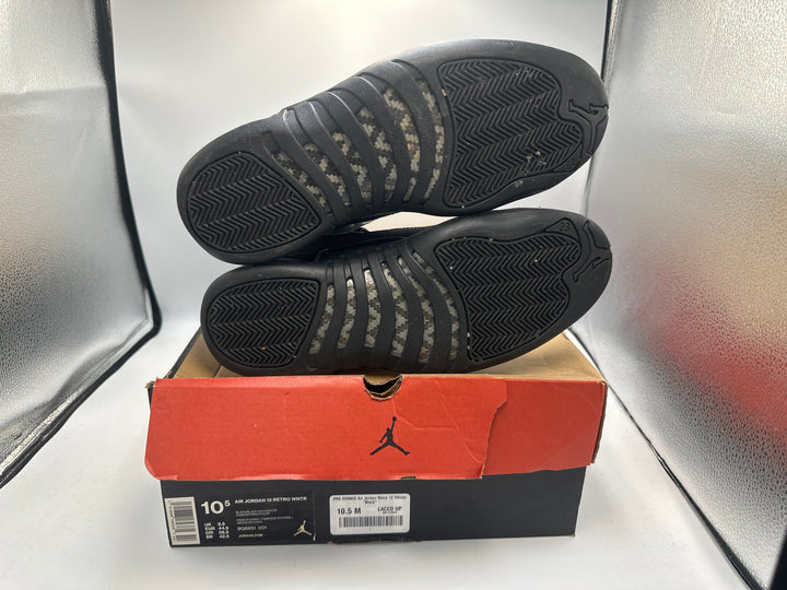PRE OWNED Air Jordan Retro 12 Winter "Black"