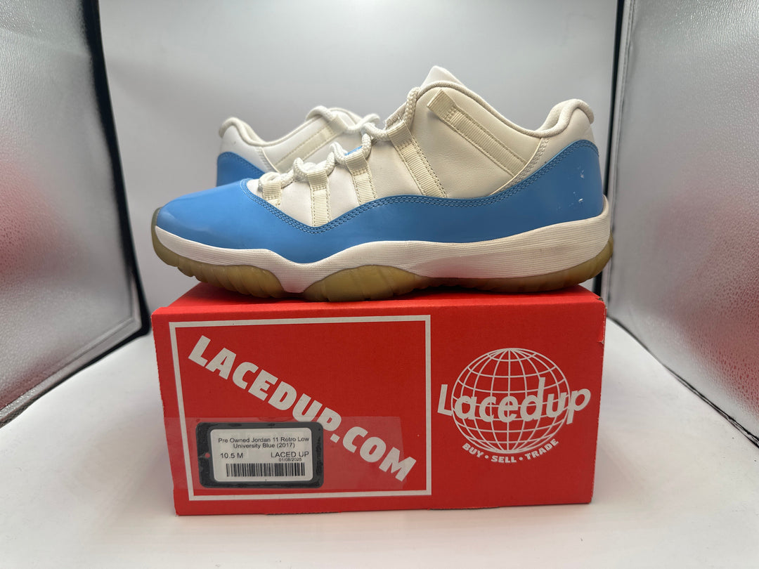 Pre Owned Jordan 11 Retro Low University Blue (2017)