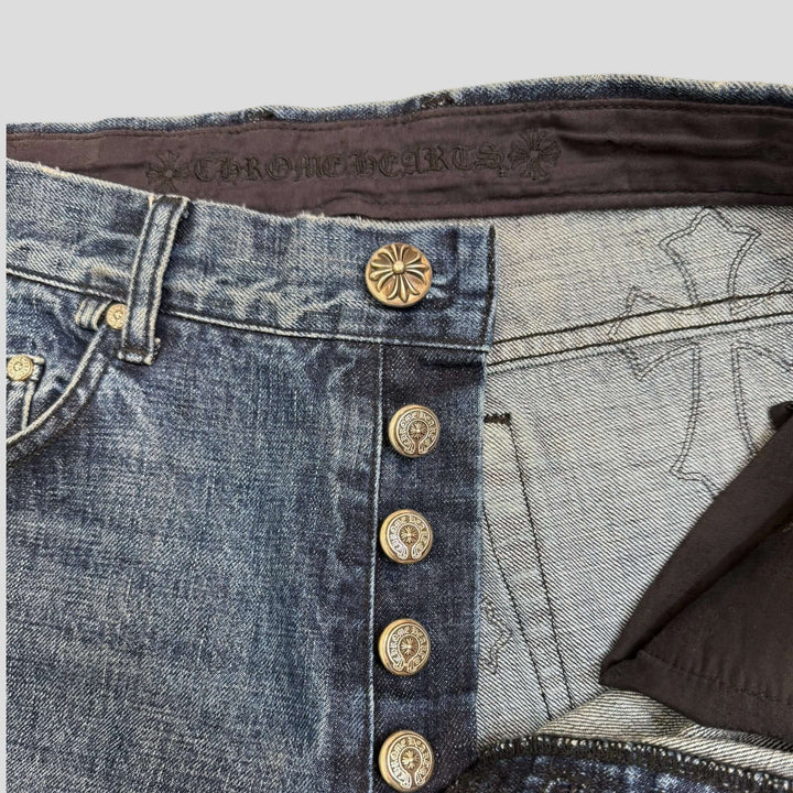 Chrome Hearts Gel Patch Turbo Diesel Jeans