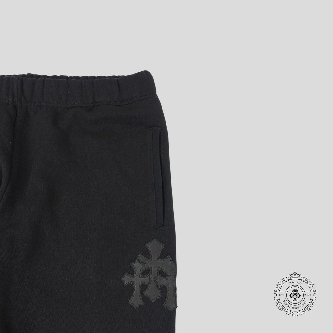Chrome Hearts Paper Jam Sweatpants in Black