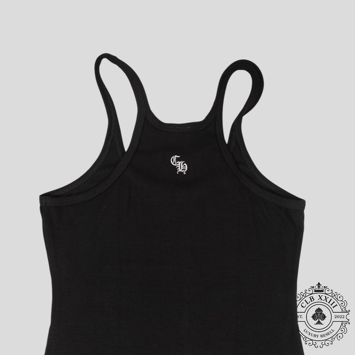 Chrome Hearts Plus Logo Women's Tank Top in Black