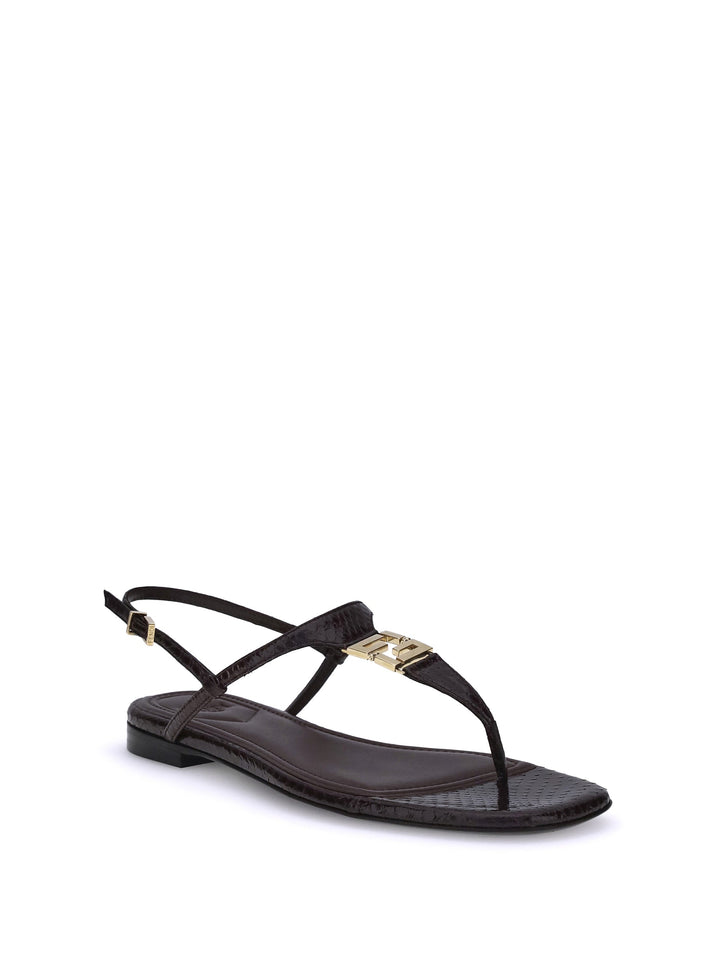 Fendi Women Ffold Sandals