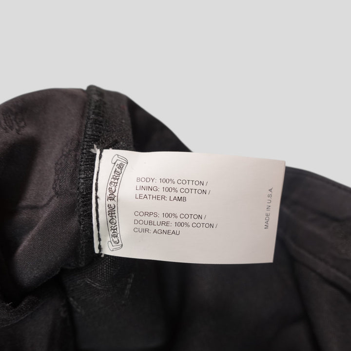 Chrome Hearts Cross Patch Carpenter Shorts in Black