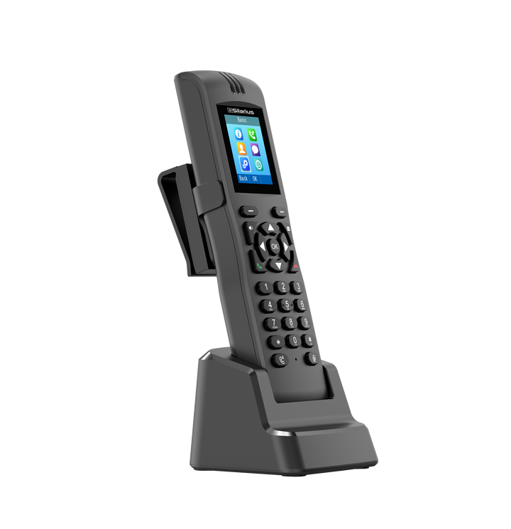 Silarius SILPIPP2SW Portable Dual-Band IP Phone with Belt Clip