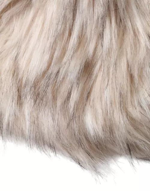 Dolce & Gabbana BEIGE ACRYLIC FUR WOMEN BUCKET HAT