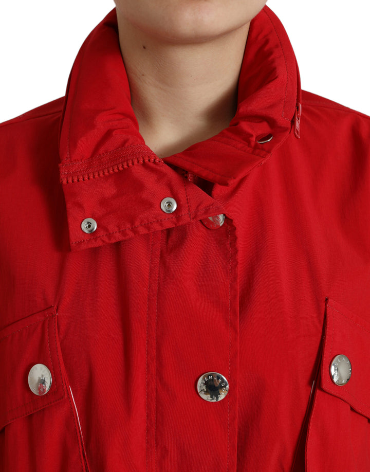 DOLCE &amp; GABBANA Chaqueta elegante de manga larga roja