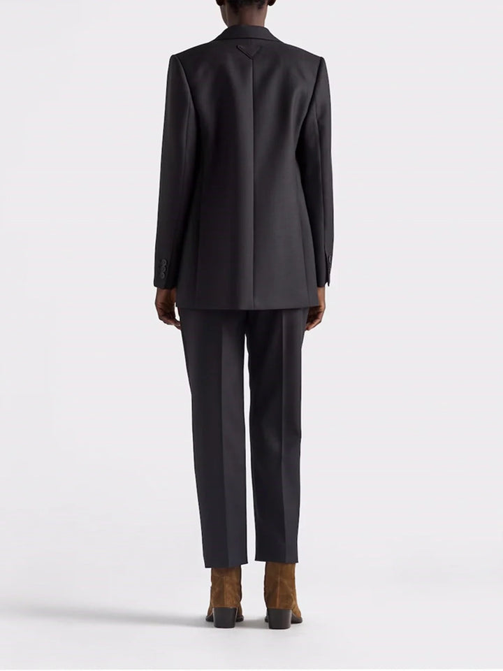 Prada Women Gabardine Straight Pants