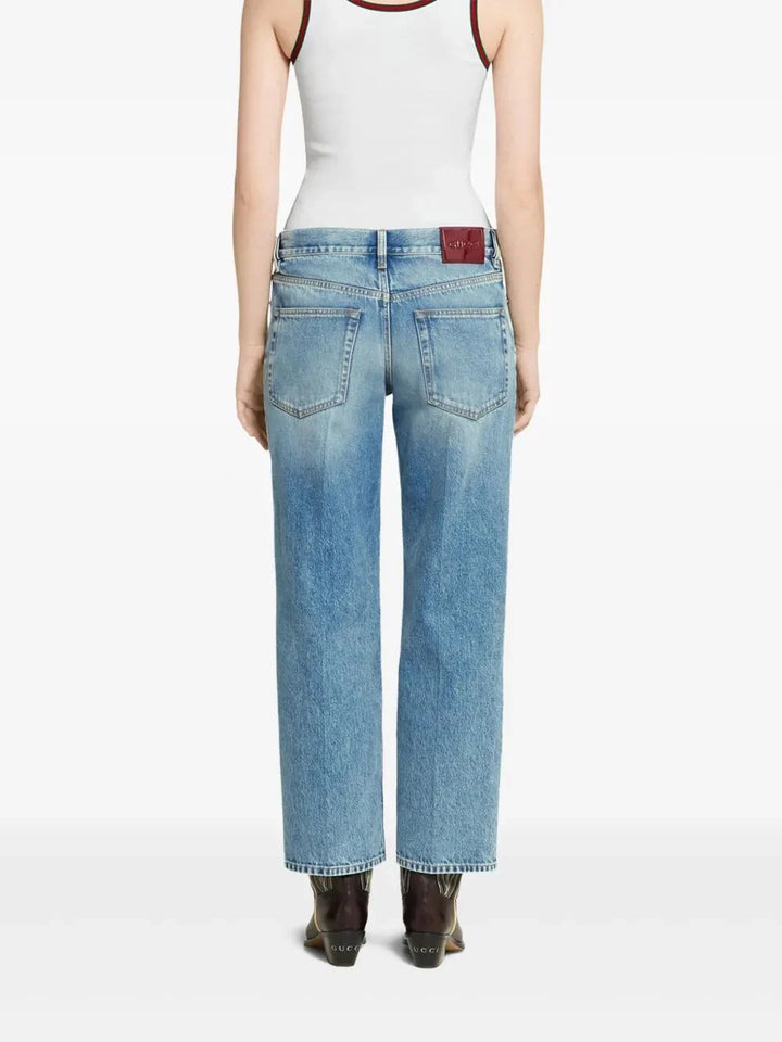 Gucci Women Denim Pants