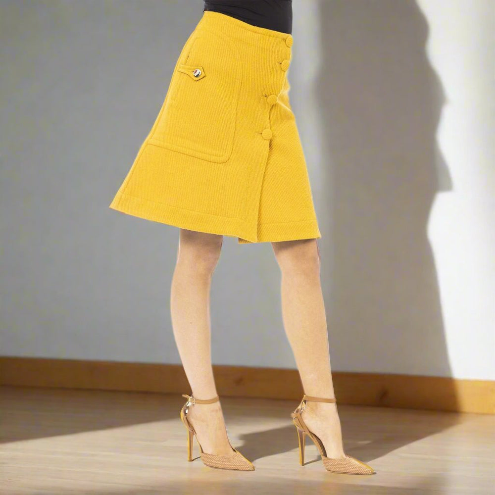 Jacob Cohen yellow button up Skirts
