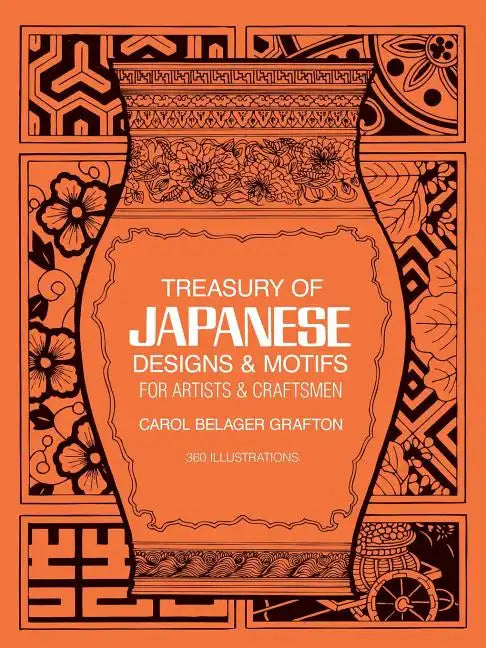 Treasury of Japanese Designs and Motifs for Artists and Craftsmen - Paperback