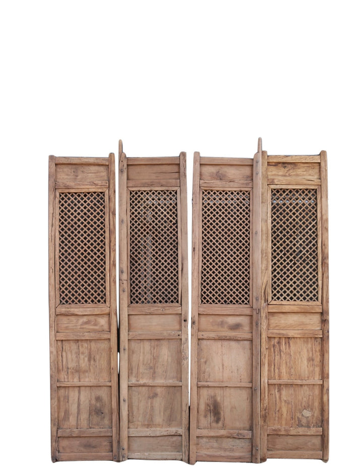 Dyag East 4 Early Century Antique Chinese Screen Doors
