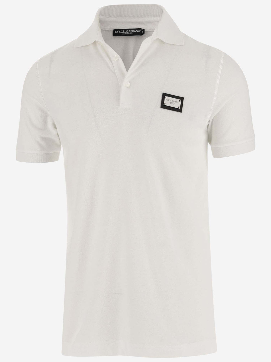 Dolce &amp; Gabbana Cotton Polo Shirt With Logo