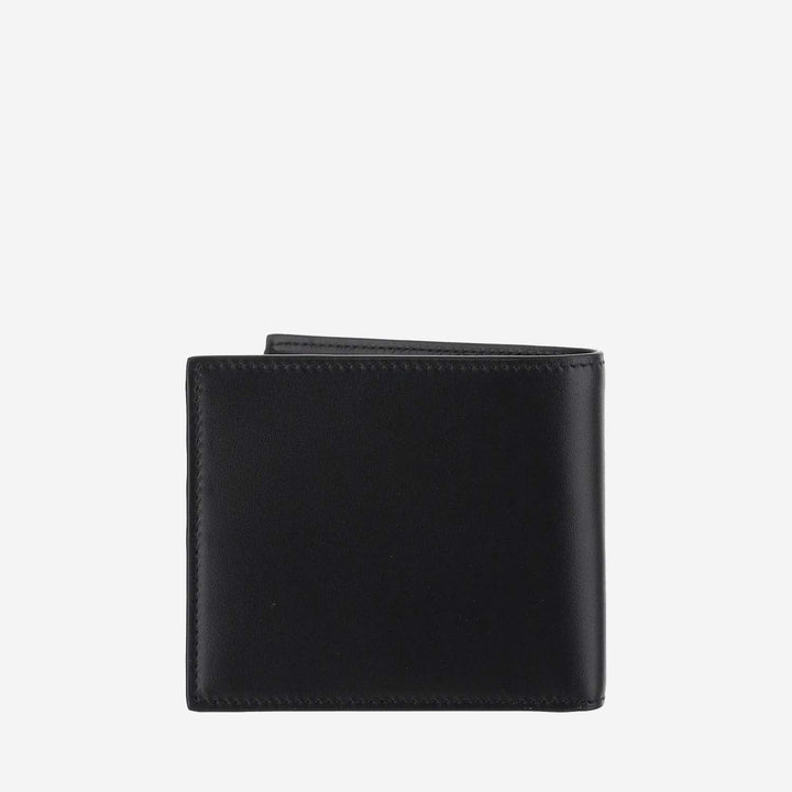 Dolce &amp; Gabbana Calfskin Bifold Wallet With Logo