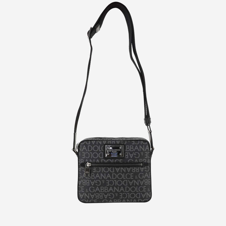 Dolce &amp; Gabbana Coated Jacquard Shoulder Bag