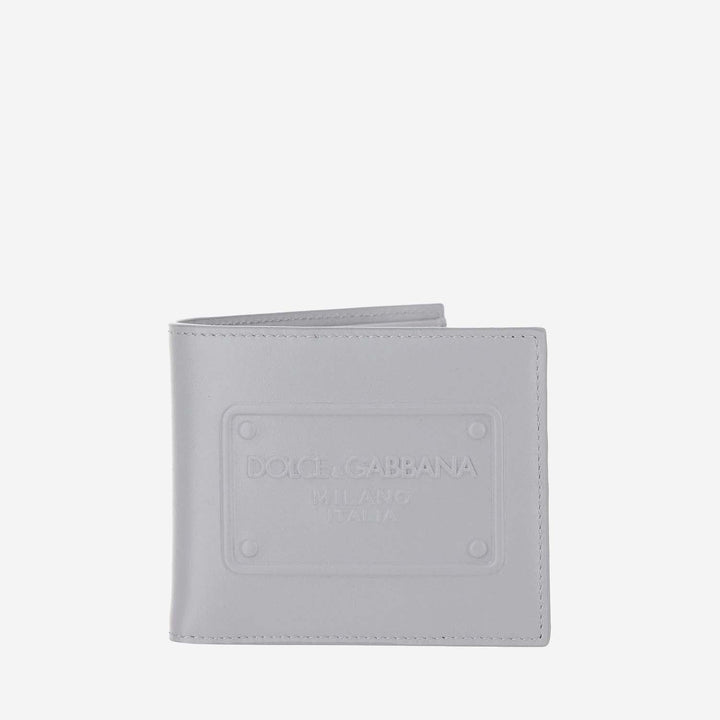 Dolce &amp; Gabbana Calfskin Leather Bifold Wallet