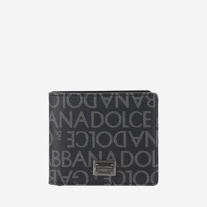 Dolce &amp; Gabbana All Over Monogrammed Wallet