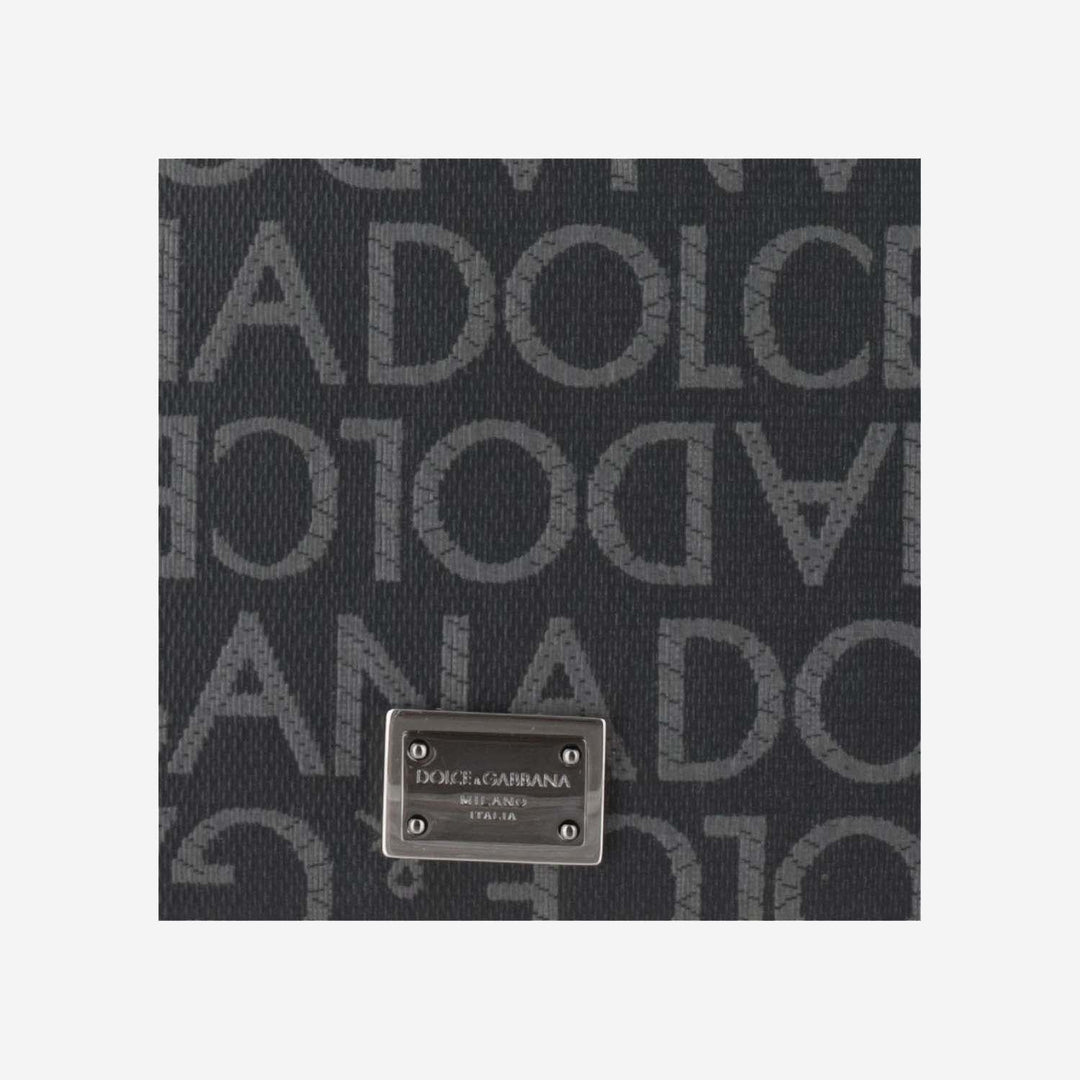 Dolce &amp; Gabbana All Over Monogrammed Wallet