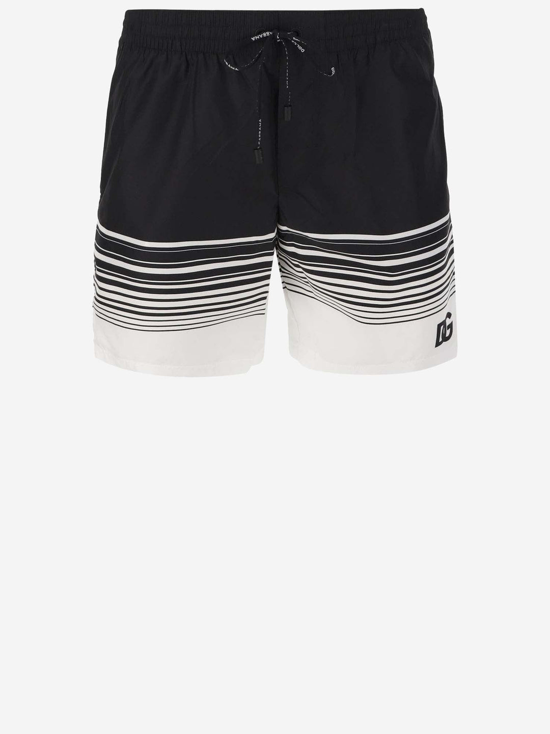 Dolce &amp; Gabbana Nylon Swimsuit With Logo