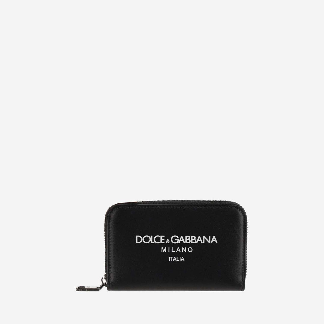 Dolce &amp; Gabbana Leather Wallet With Logo