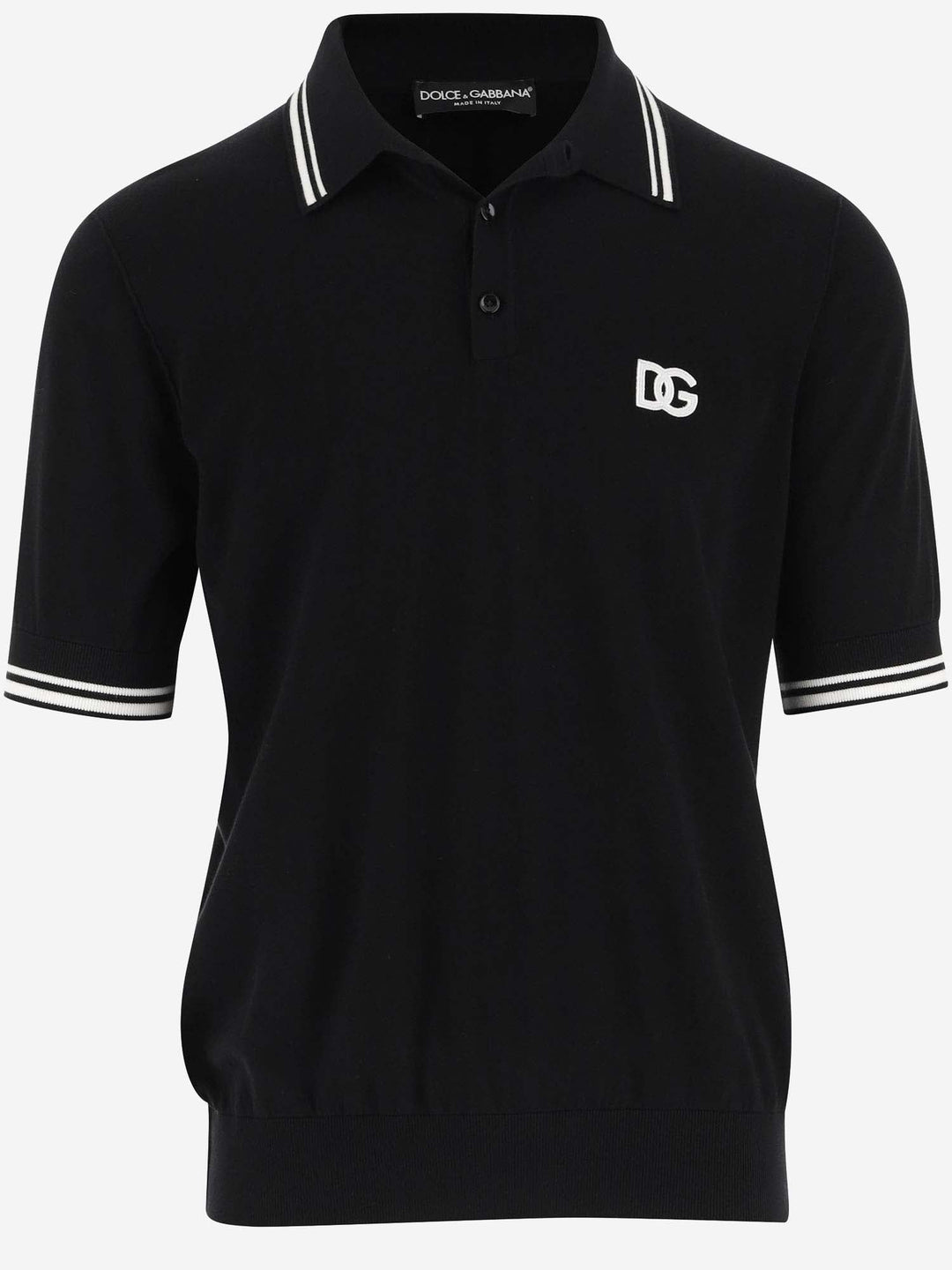Dolce &amp; Gabbana Cotton Polo Shirt With Logo