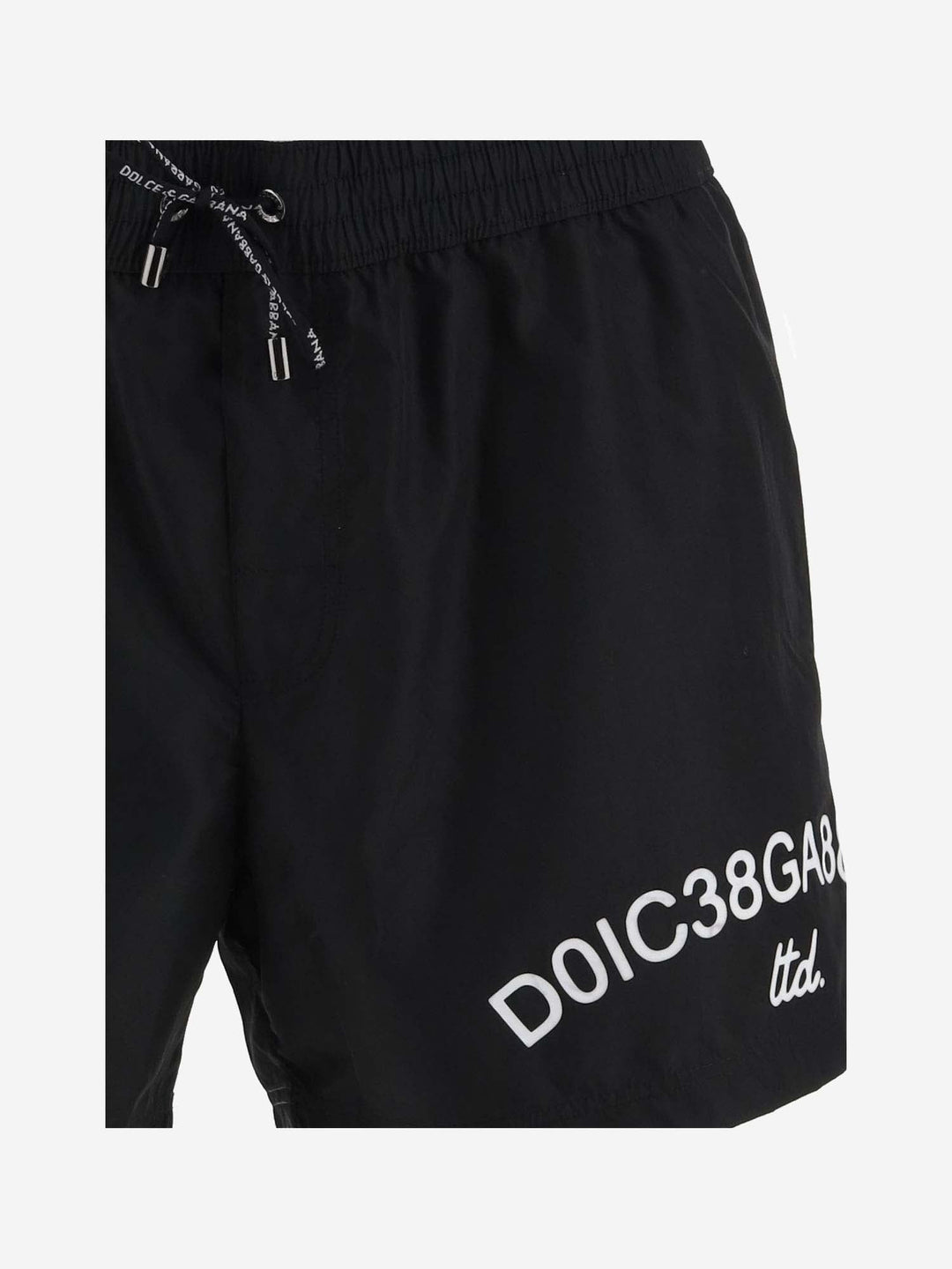 Dolce &amp; Gabbana Nylon Swimsuit With Logo