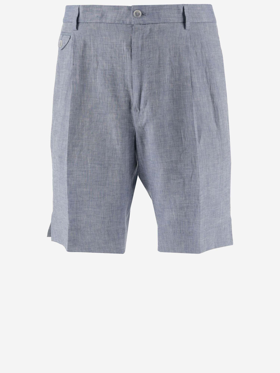 Dolce &amp; Gabbana Linen Bermuda Shorts