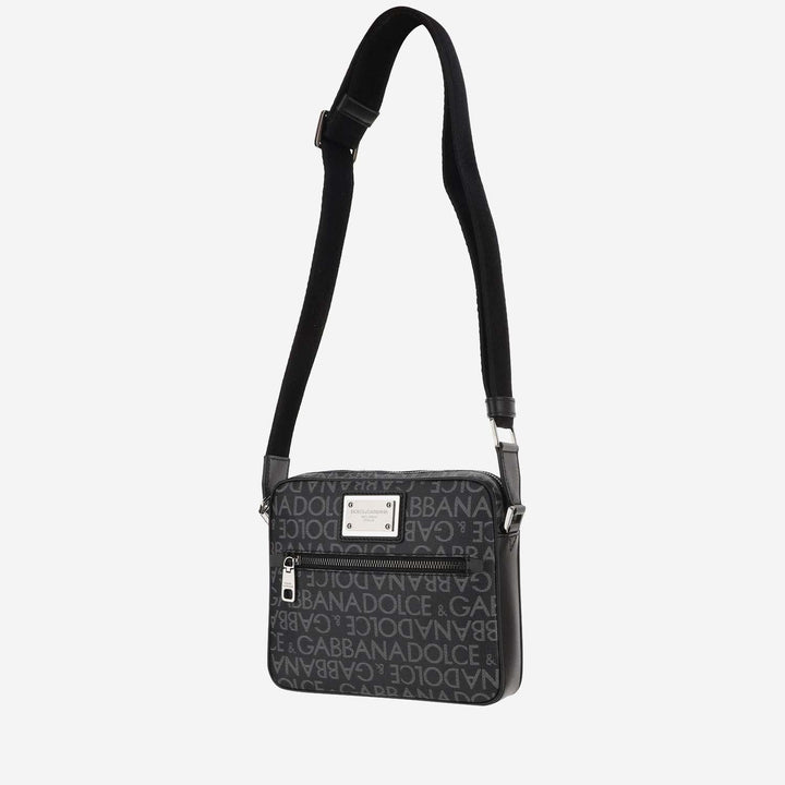 Dolce &amp; Gabbana Coated Jacquard Shoulder Bag