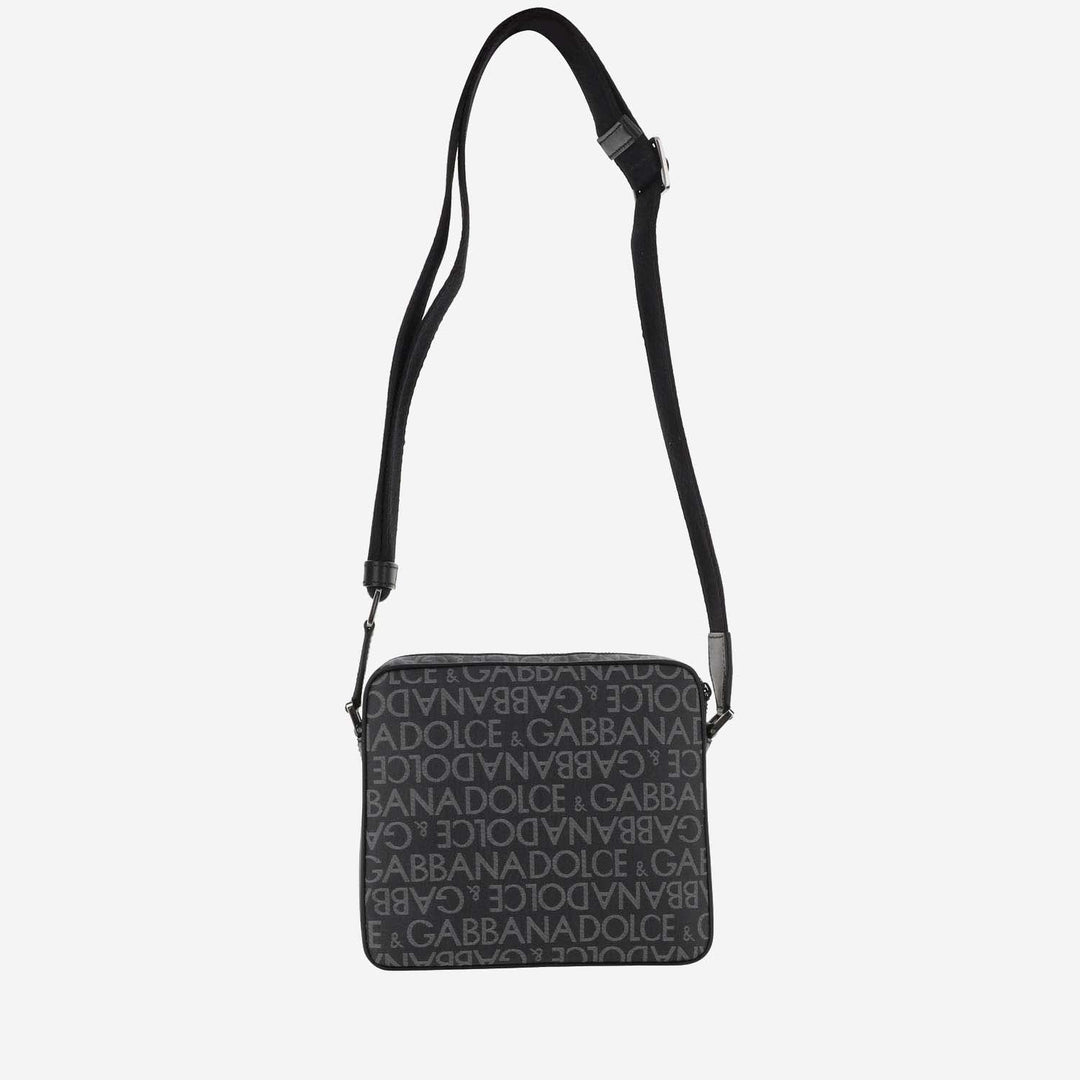 Dolce &amp; Gabbana Coated Jacquard Shoulder Bag