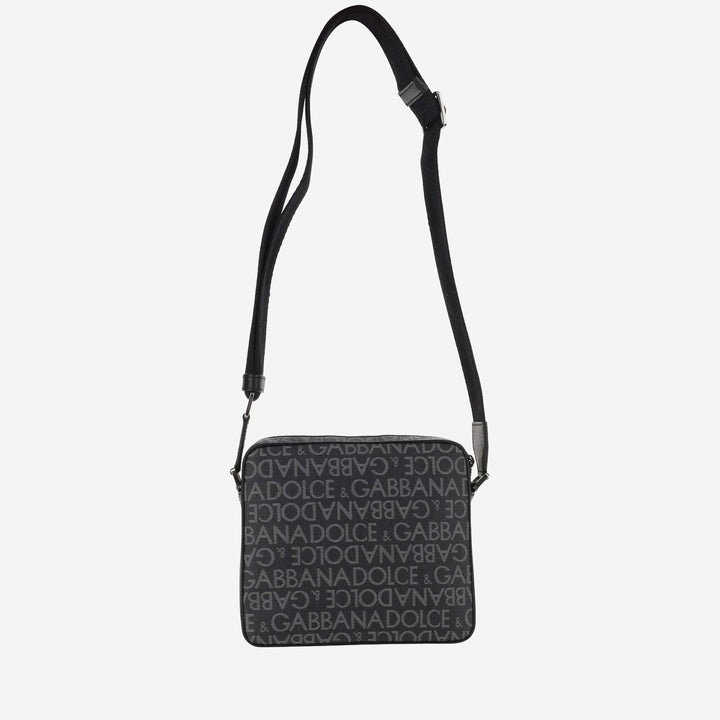 Dolce &amp; Gabbana Coated Jacquard Shoulder Bag