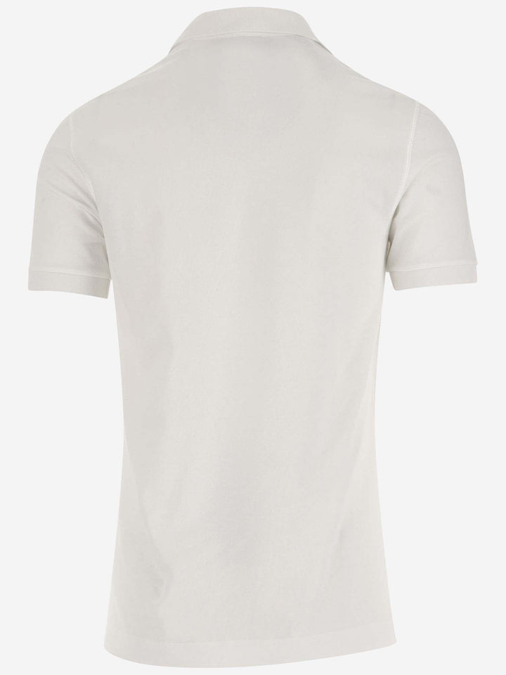 Dolce &amp; Gabbana Cotton Polo Shirt With Logo
