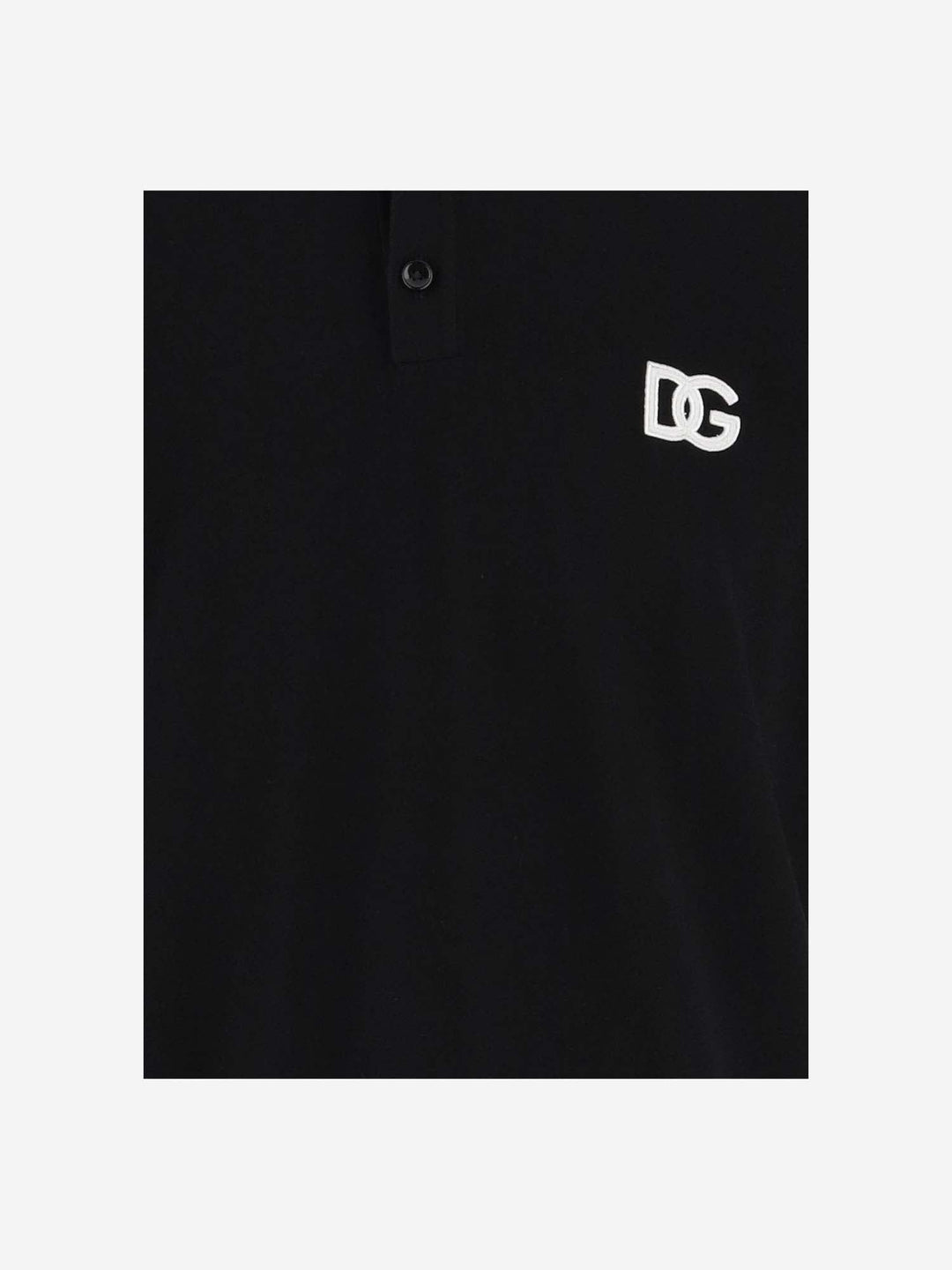 Dolce &amp; Gabbana Cotton Polo Shirt With Logo