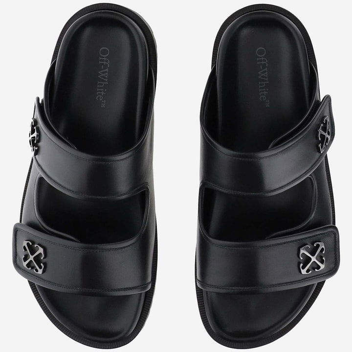 Off White Sandals Slip On Off White