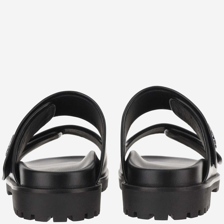Off White Sandals Slip On Off White