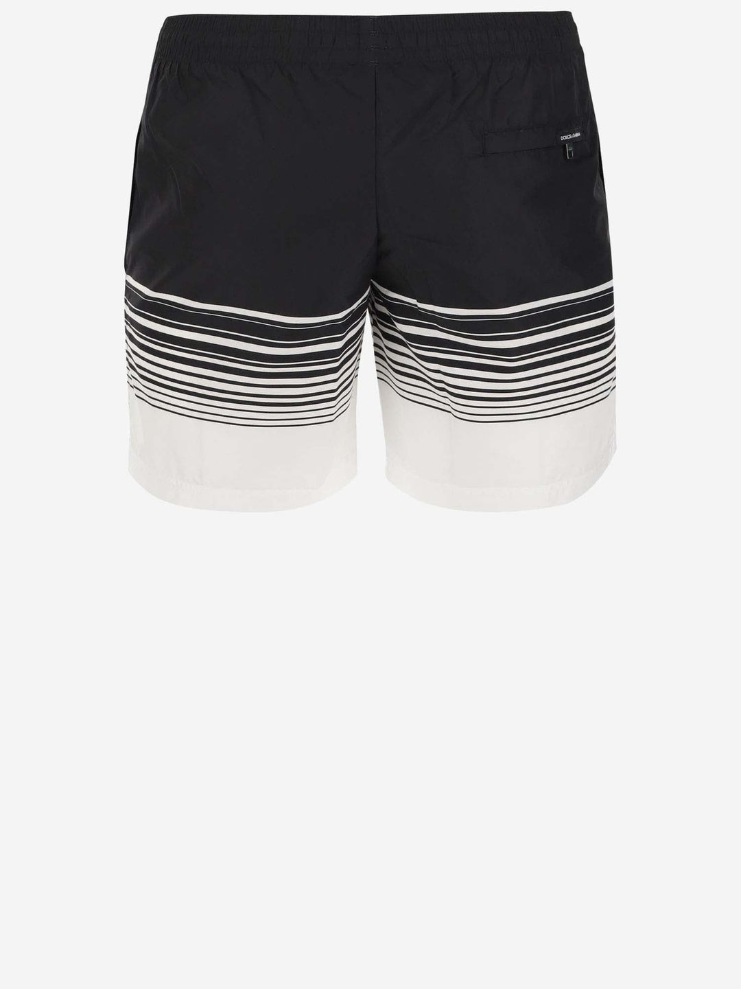 Dolce &amp; Gabbana Nylon Swimsuit With Logo