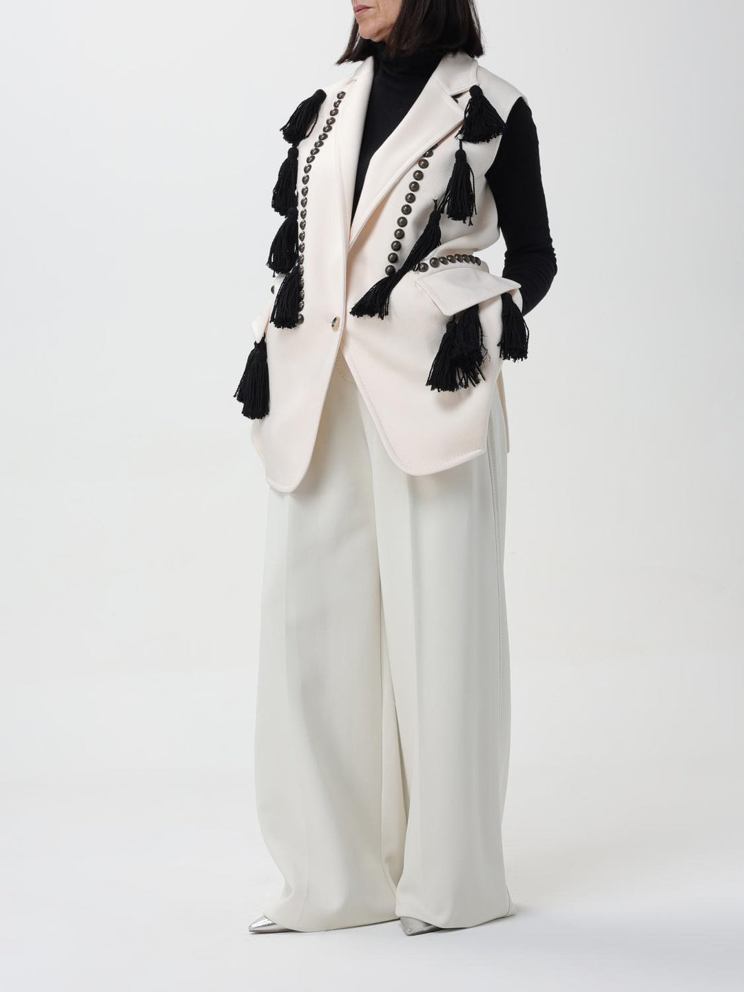 Max Mara Waistcoat Woman White