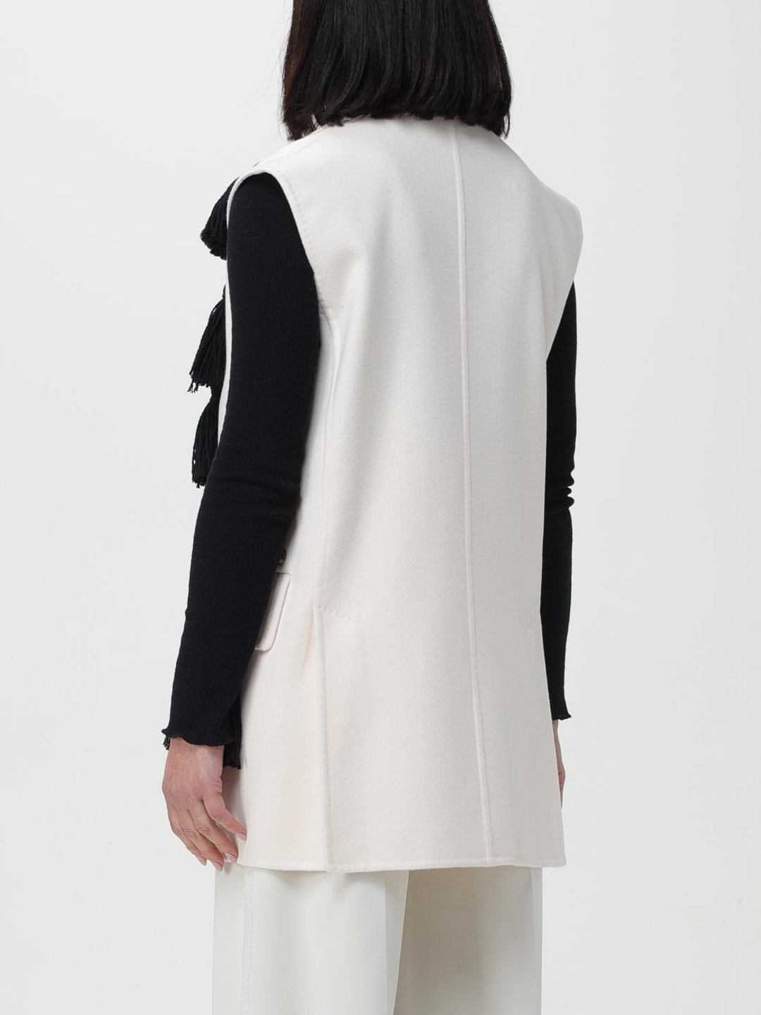 Max Mara Waistcoat Woman White