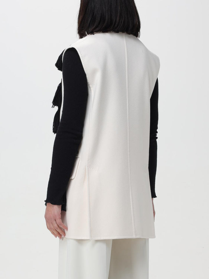 Max Mara Waistcoat Woman White