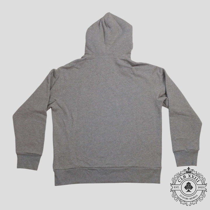 Gucci Record Print Pullover Hoodie in Grey