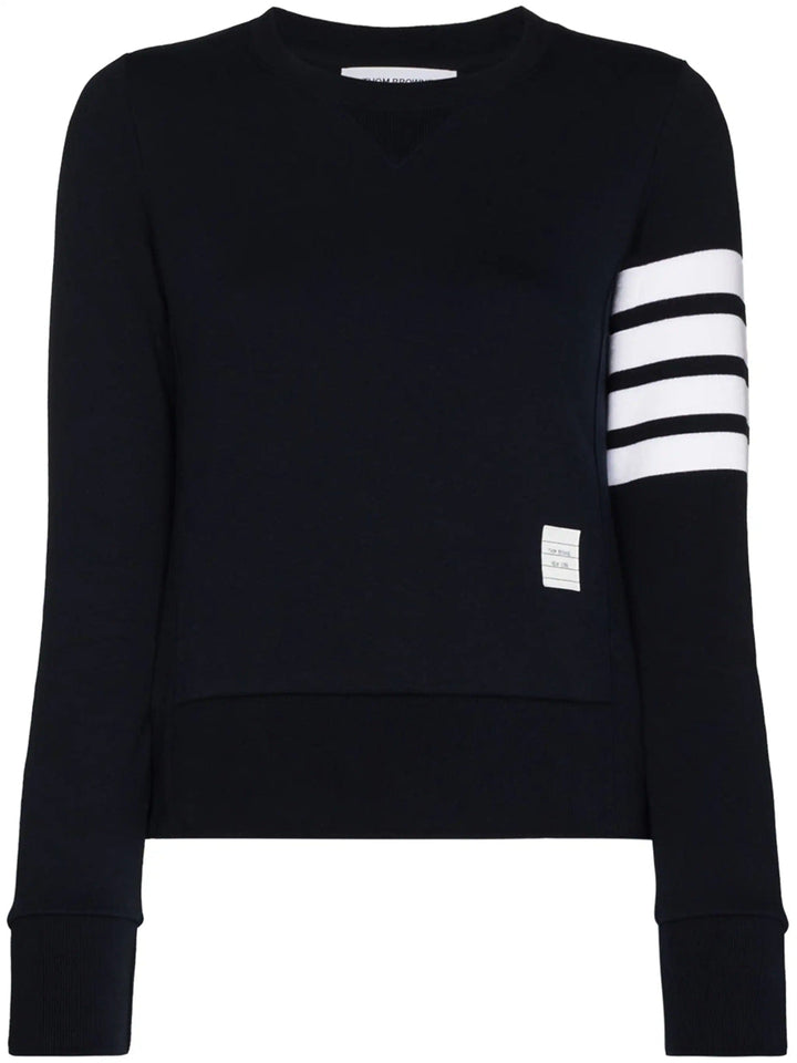 Thom Browne Women Sweatshirt With Striped Detail