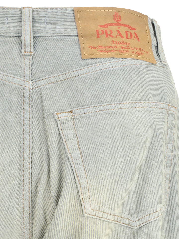 Prada Men Velvet Pants