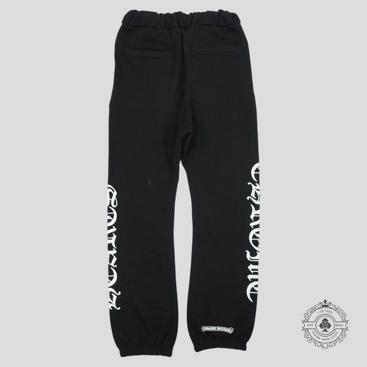 Chrome Hearts Horseshoe Logo Sweatpants in Black
