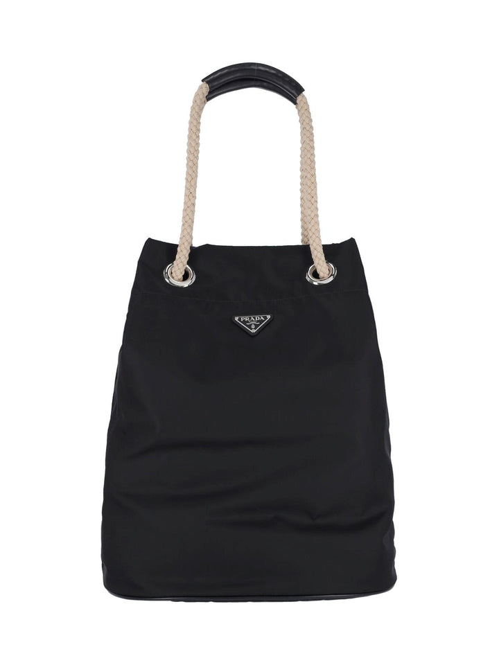 Prada Men Mariner' Medium Tote Bag