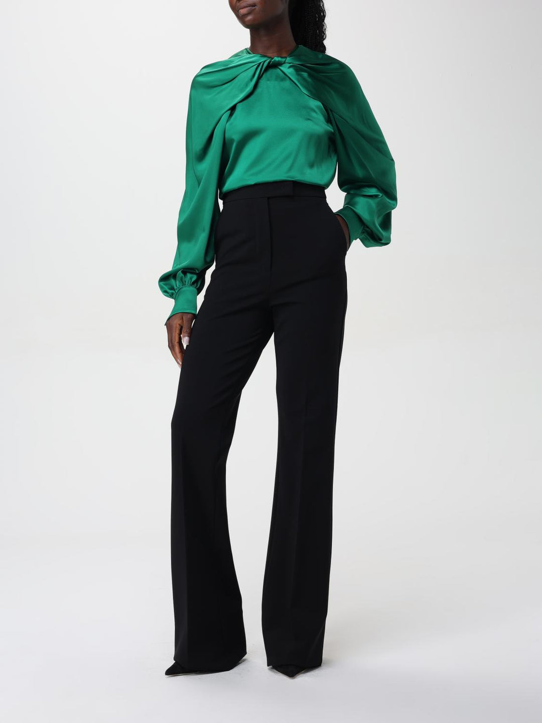 Max Mara Pants Woman Black